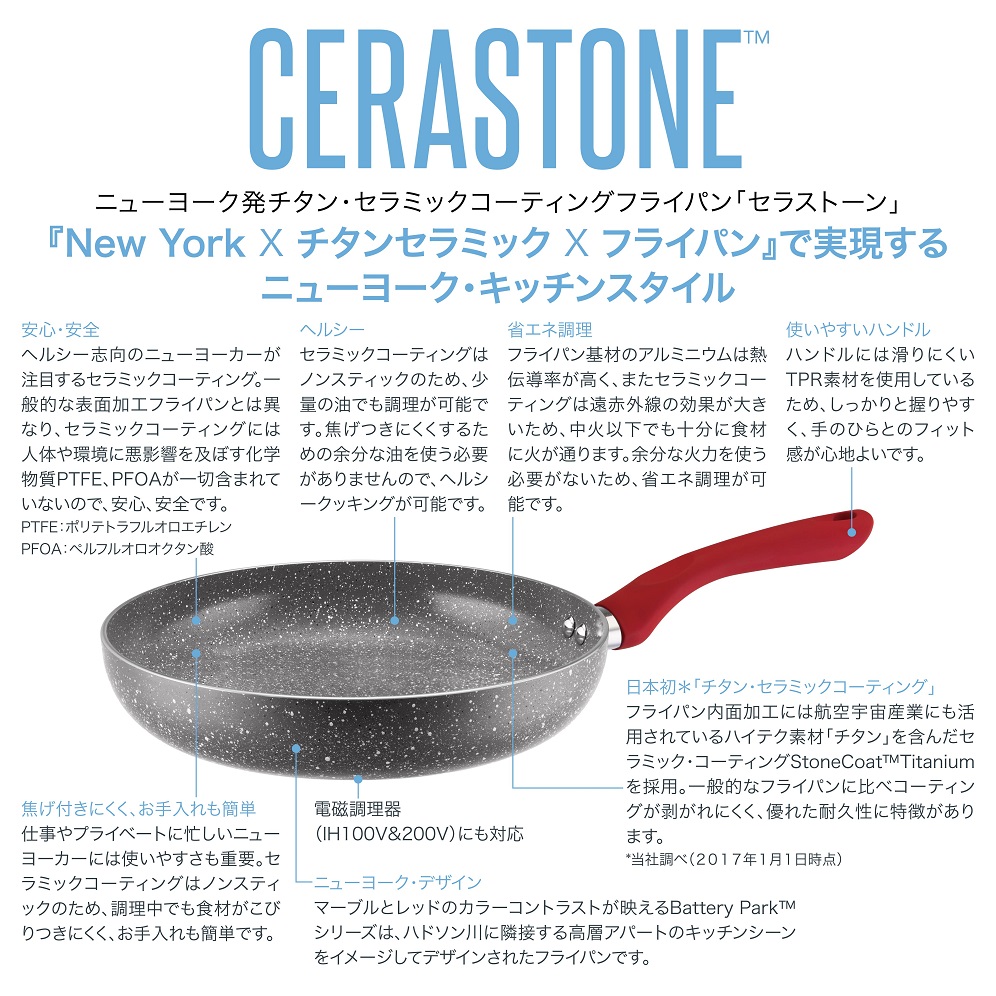 バッテリーパーク 特徴